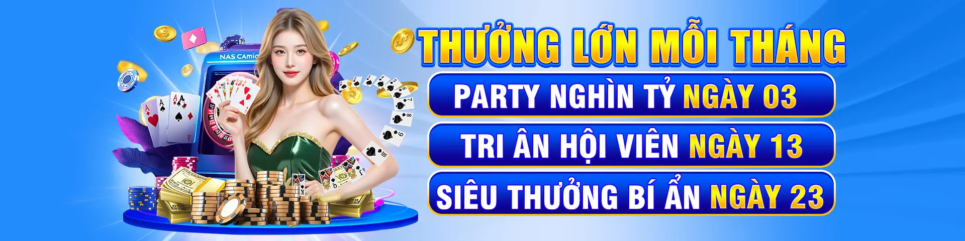 Hình ảnh chính 1xBet Casino với các trò chơi và tiền thưởng chào mừng